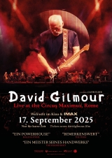Filmplakat David Gilmour Live at the Circus Maximus, Rome
